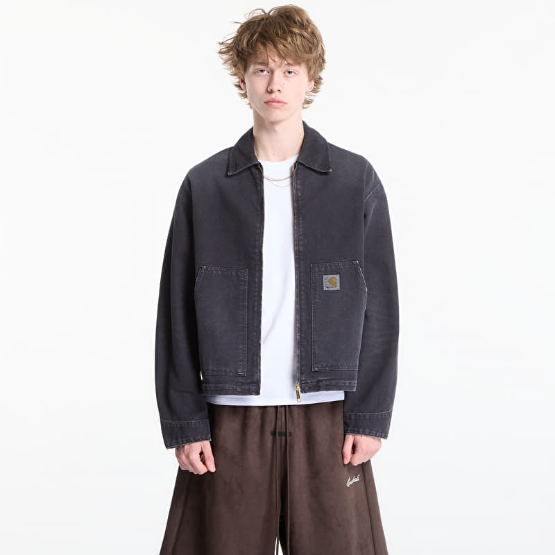 Jacka Carhartt WIP OG Arcan Jacket UNISEX Black/ Black Destroy Wash