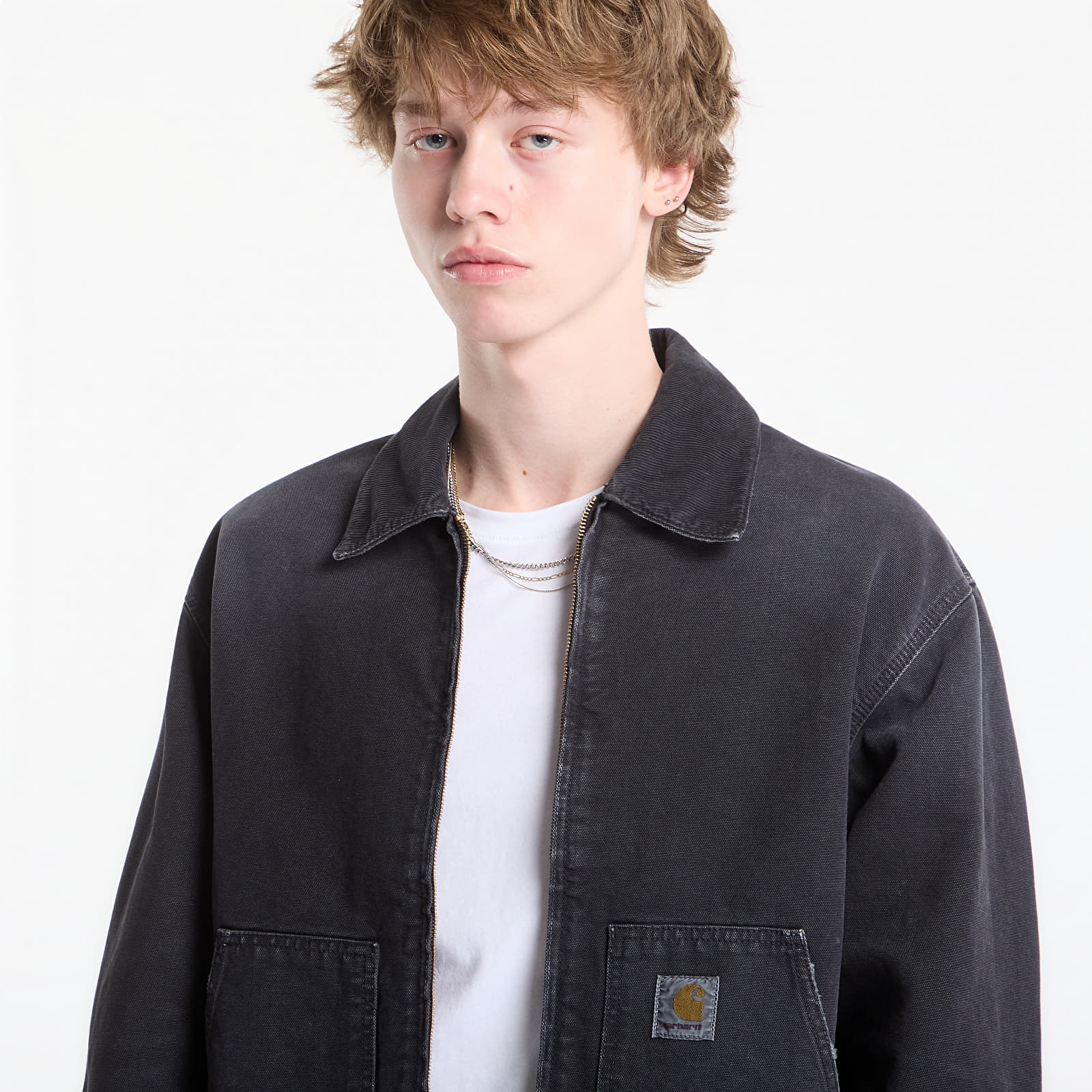 Jackets Carhartt WIP OG Arcan Jacket UNISEX Black/ Black Destroy Wash