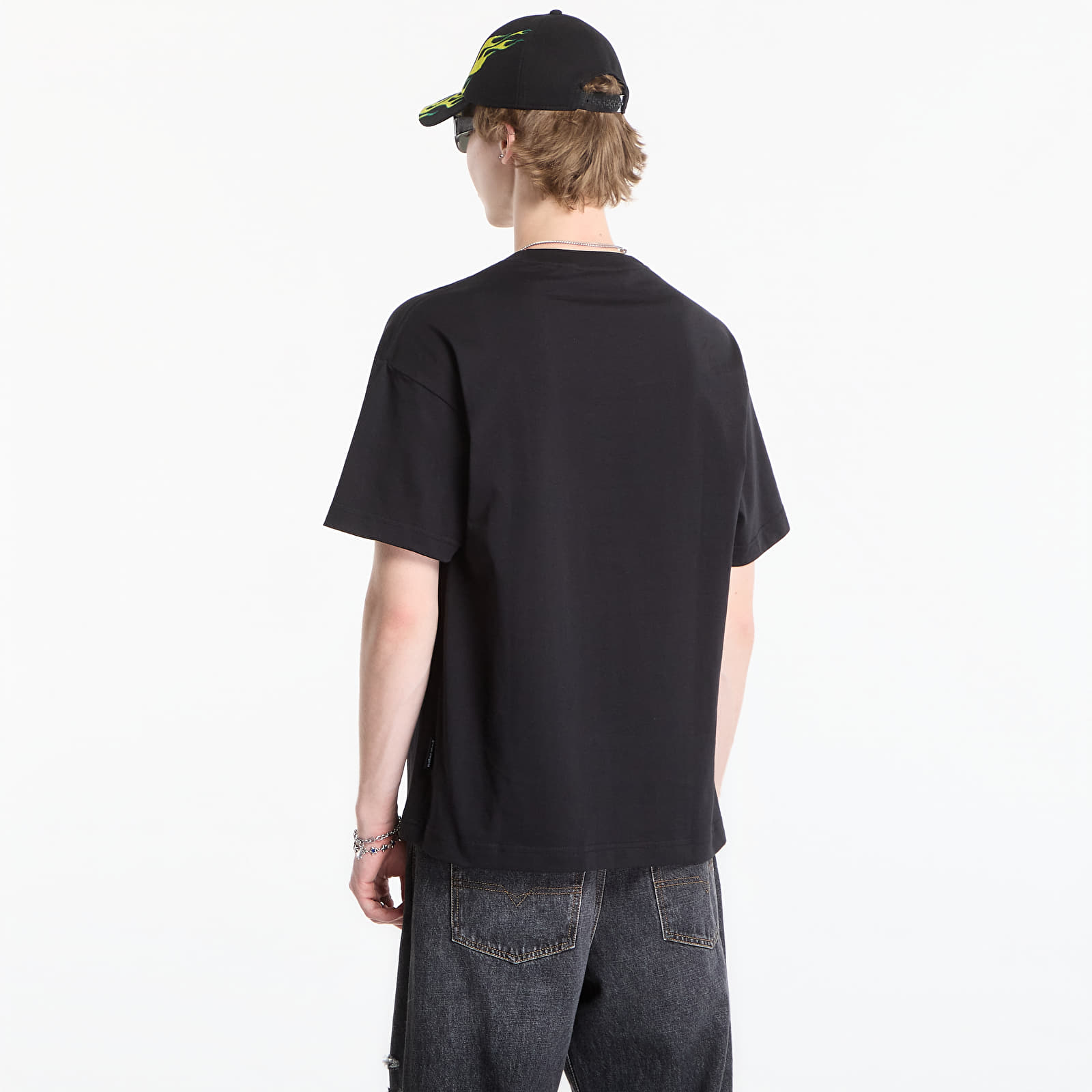   Μπλούζες Palm Angels Classic Logo 3-pack Tee Black/ Off White