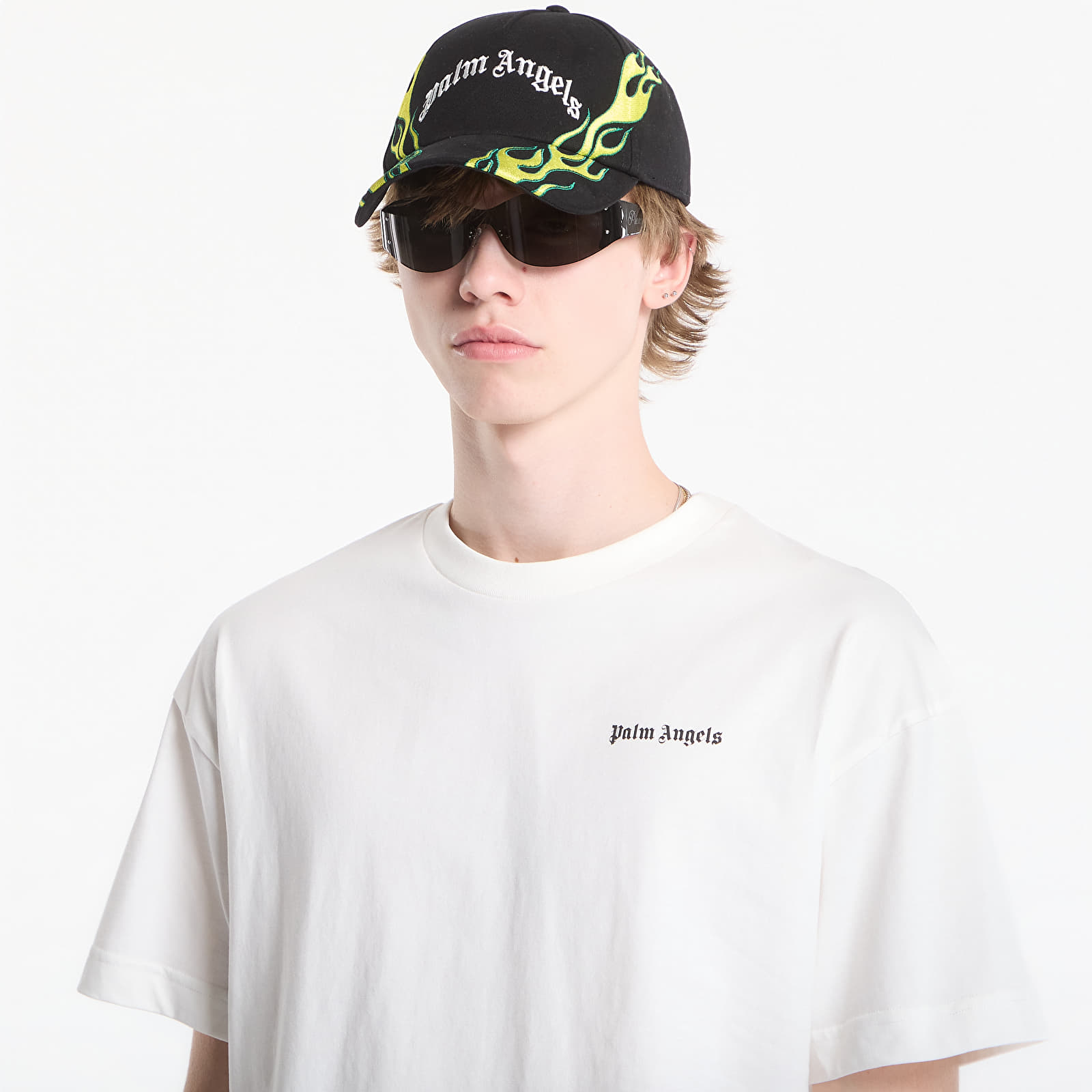 T-shirts  Palm Angels Classic Logo 3-pack Tee Off White/ Black