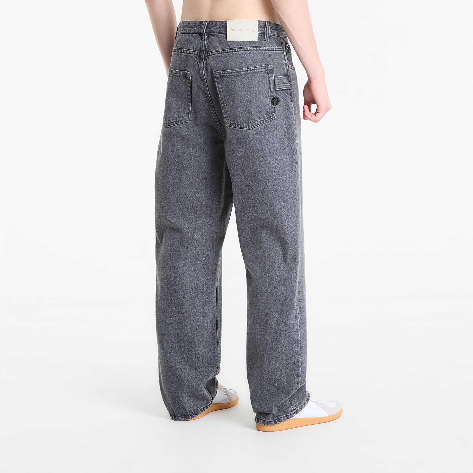 Jeans Filling Pieces Denim Pants Washed Black