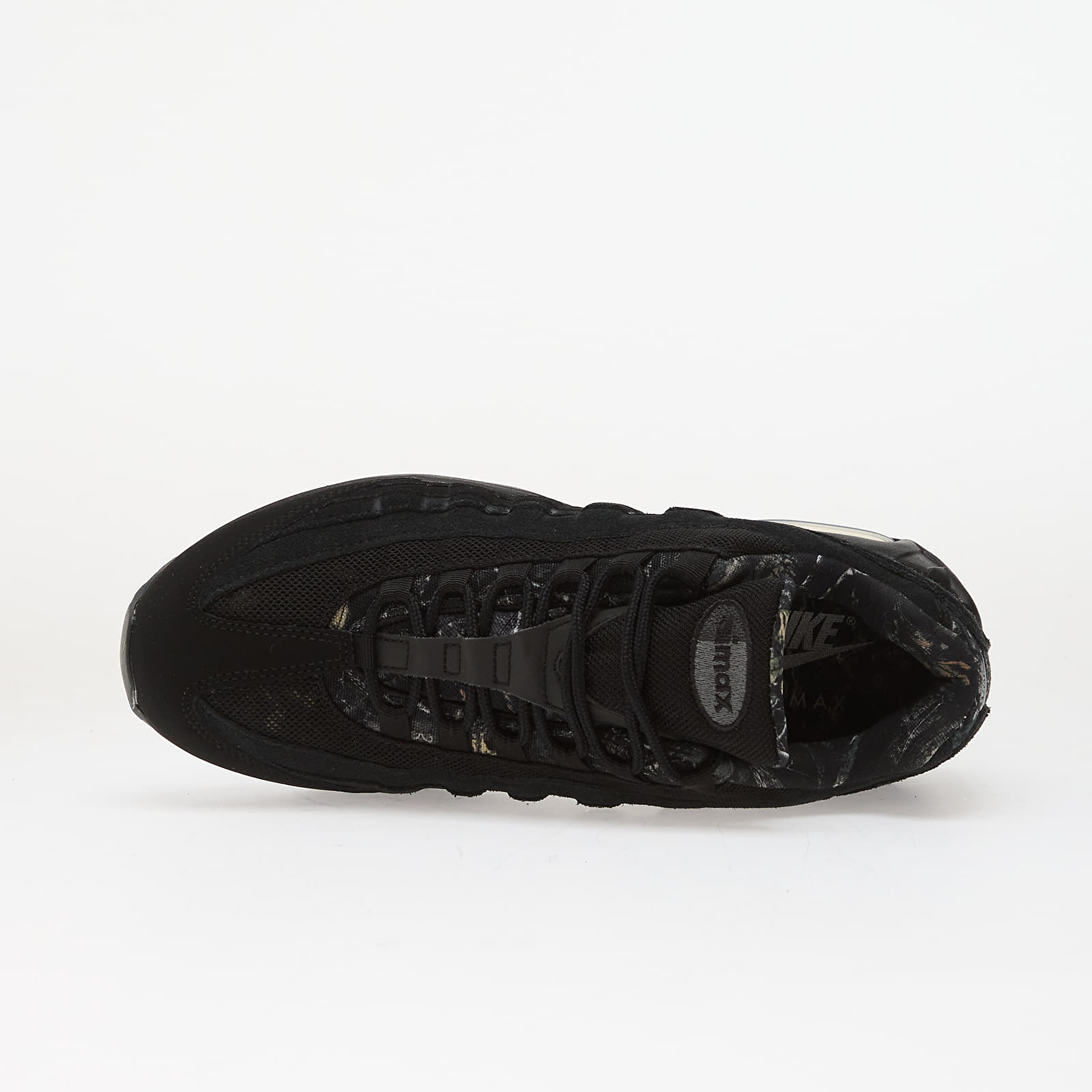 Herren Sneaker und Schuhe Nike Air Max 95 Big Bubble Black/ Black-Dk Smoke Grey-Mtlc Cool Grey