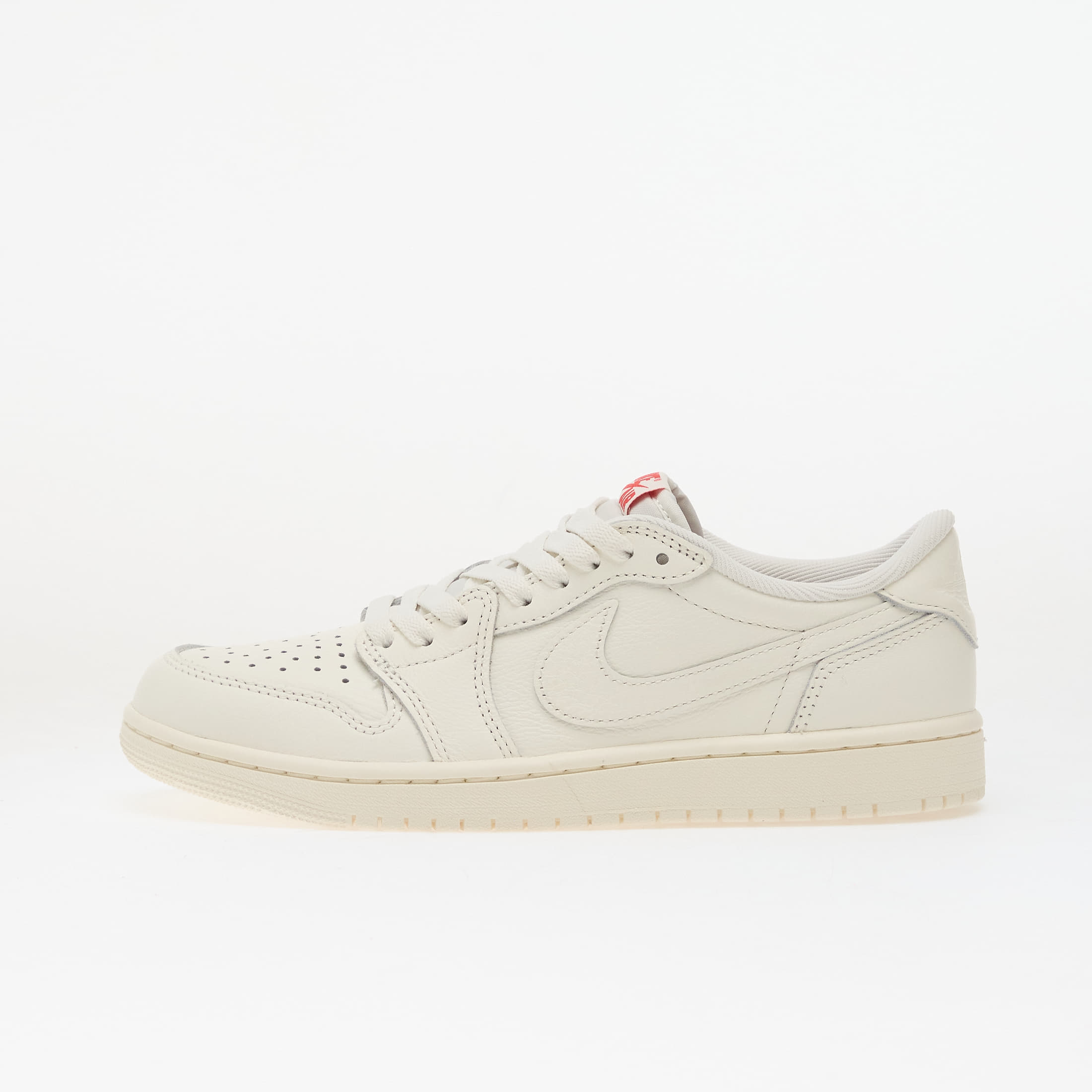 Sneakers Air Jordan 1 Retro Low Sail/ Sail-University Red UK 8