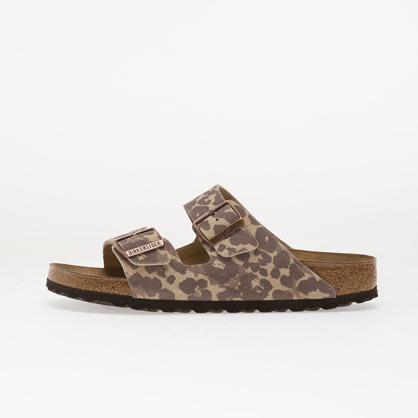 Damen Sneaker und Schuhe Birkenstock Arizona Print LEVE Leo Sandcastle