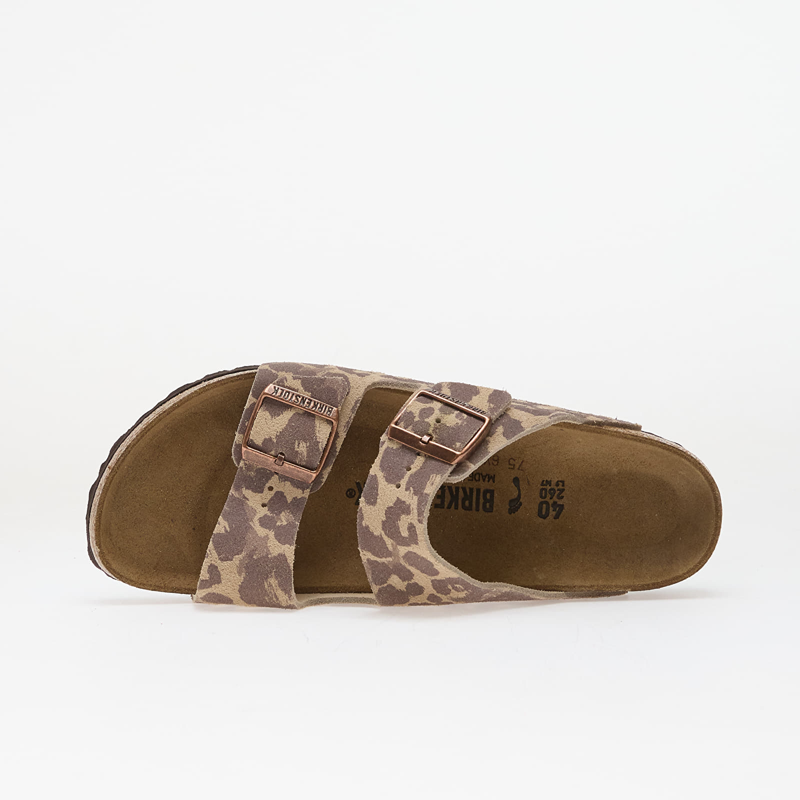 Damen Sneaker und Schuhe Birkenstock Arizona Print LEVE Leo Sandcastle