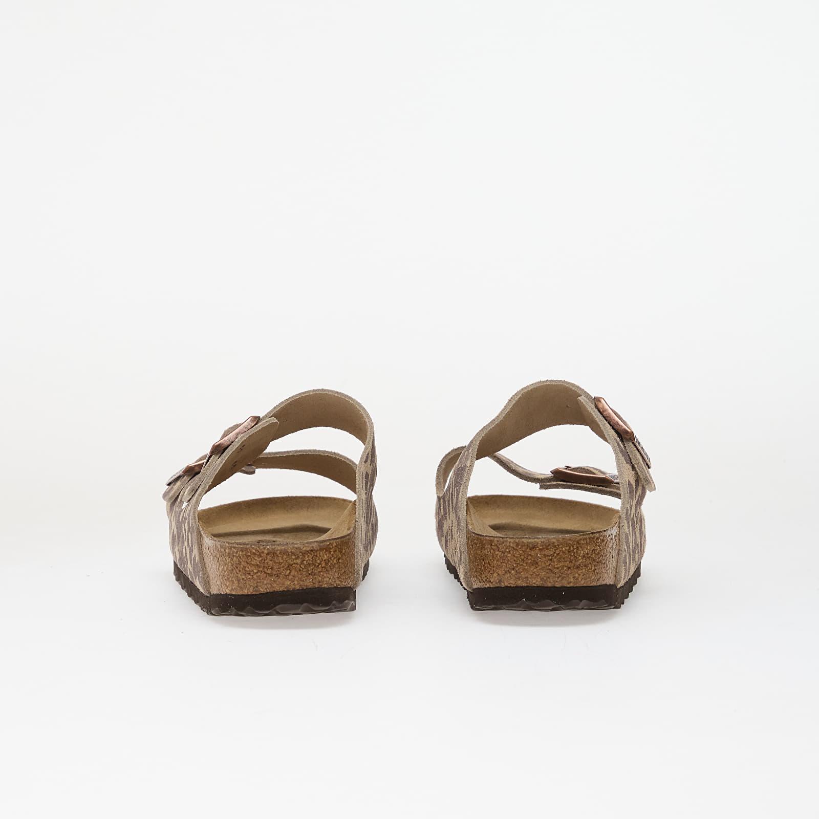 Damen Sneaker und Schuhe Birkenstock Arizona Print LEVE Leo Sandcastle