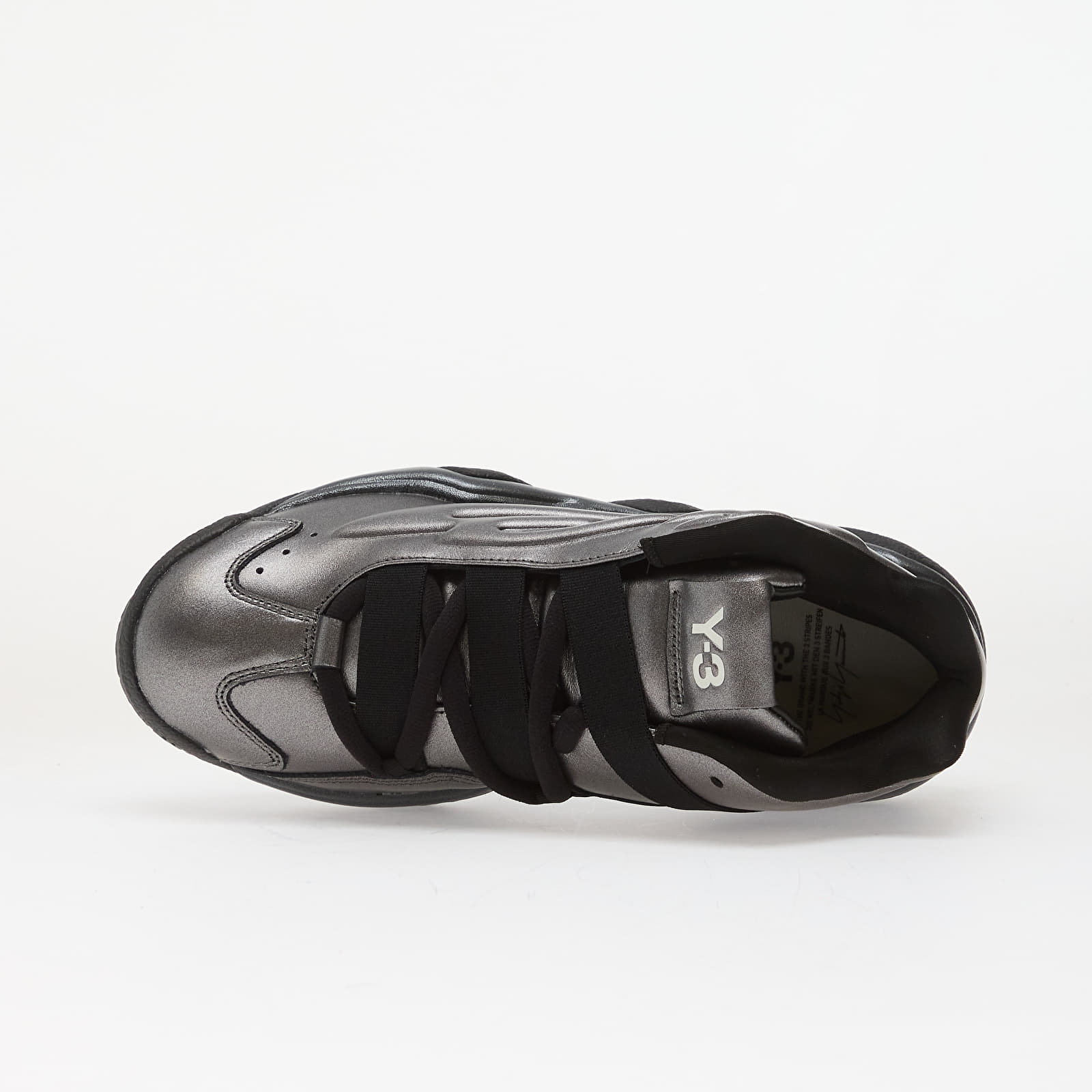 Men's shoes Y-3 Megaball Silver Met./ Silver Met./ Black