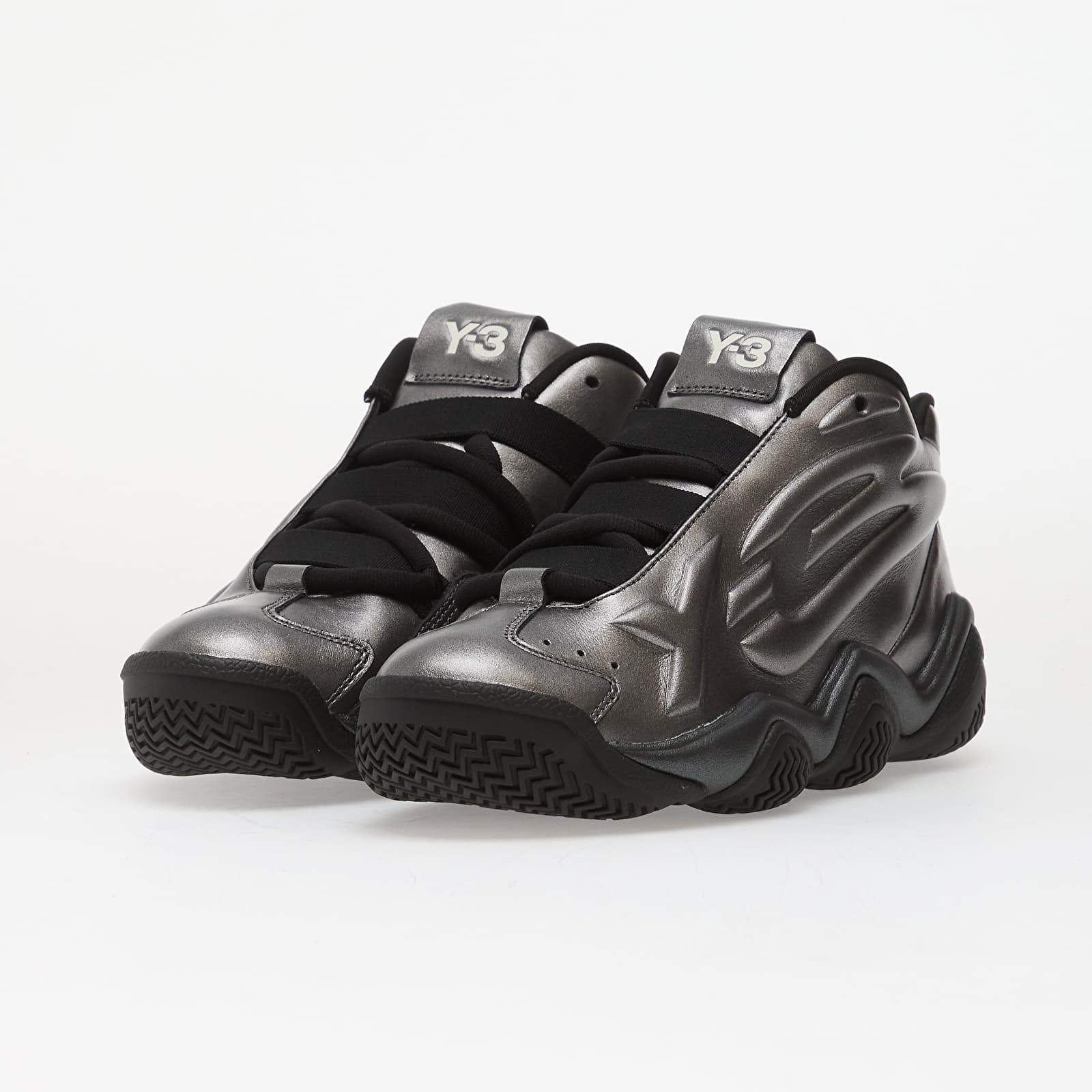 Men's shoes Y-3 Megaball Silver Met./ Silver Met./ Black