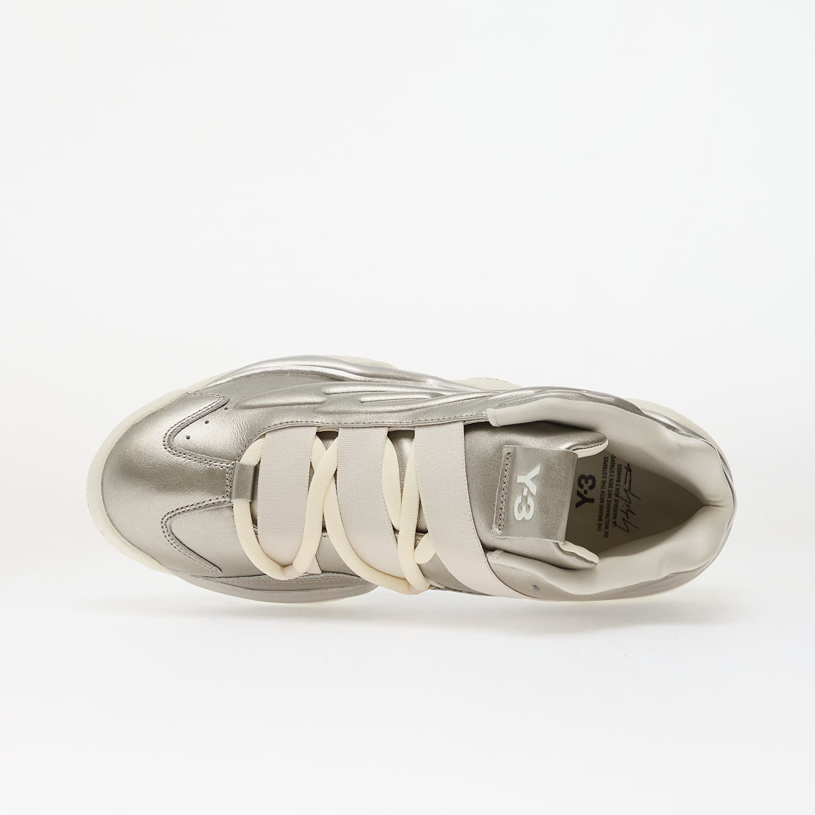 Herenschoenen Y-3 Megaball Silver Met./ Silver Met./ Off White