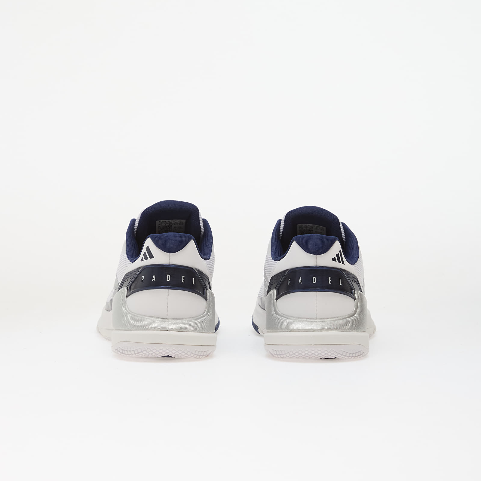 Herenschoenen adidas Crazyquick Padel Ftwr White/ Silver Met./ Dark Blue