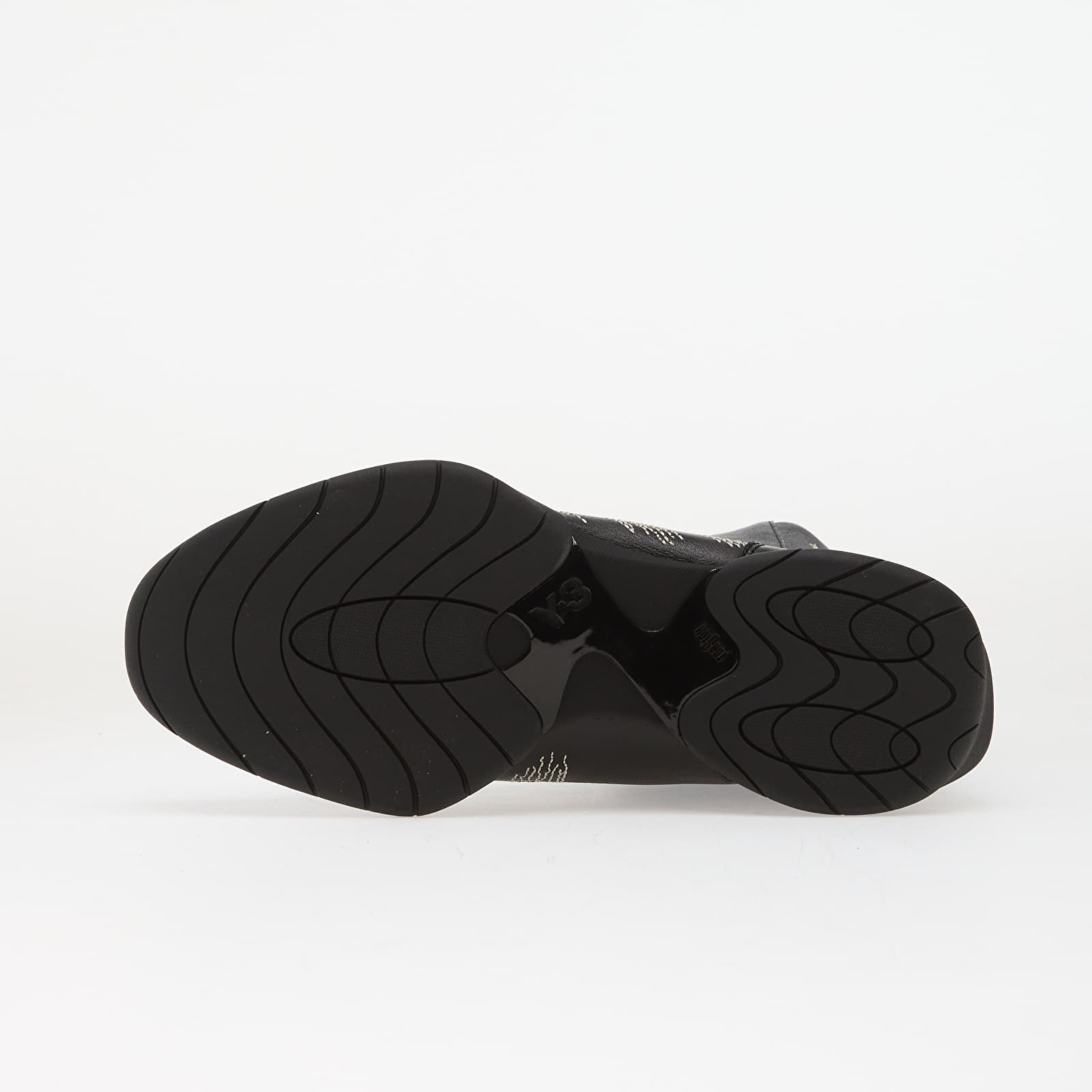 Zapatillas Hombre Y-3 Regu Embroidery Black/ Black/ Aluminum