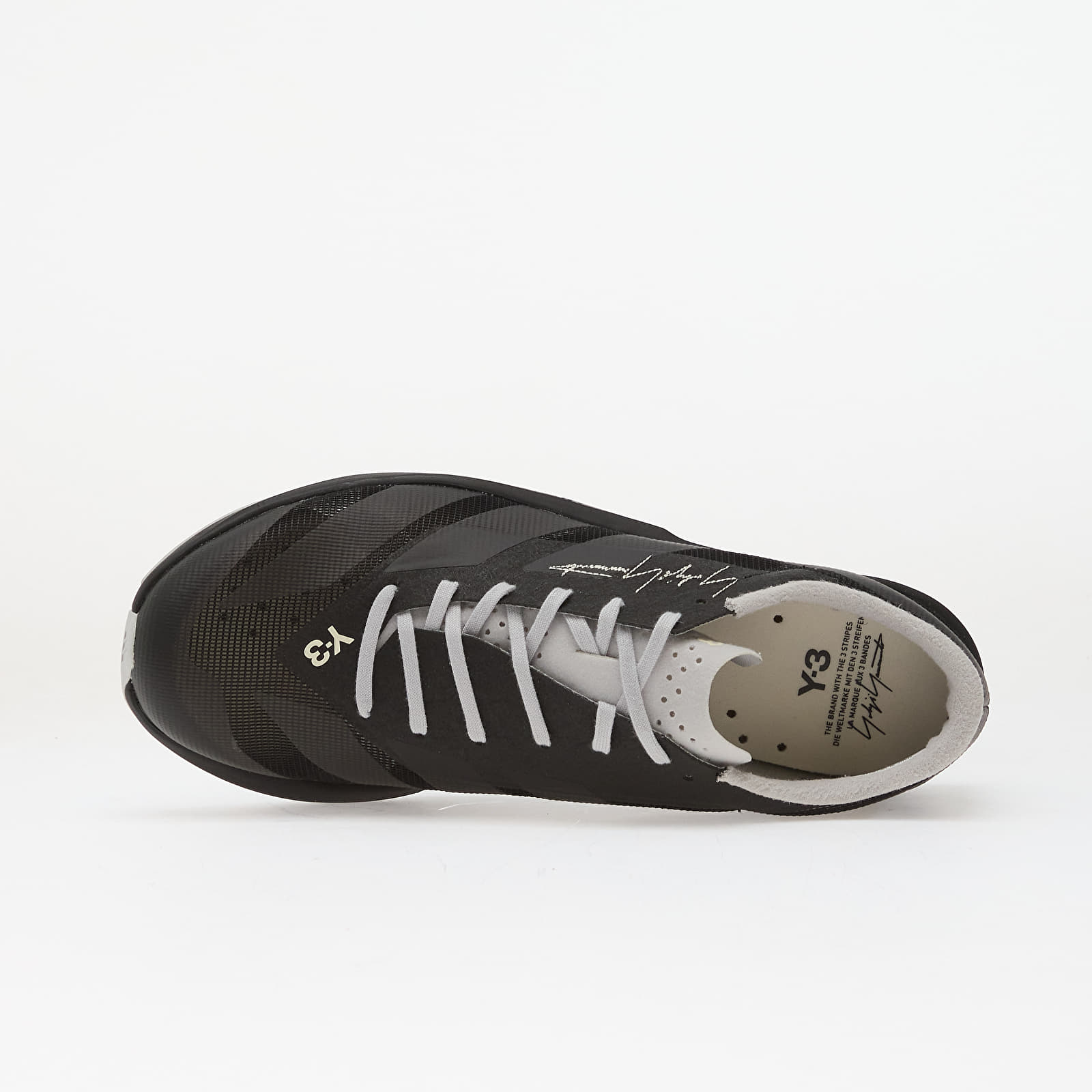Мужская обувь Y-3 Adizero Rc6 Black/ Black/ Light Solid Grey