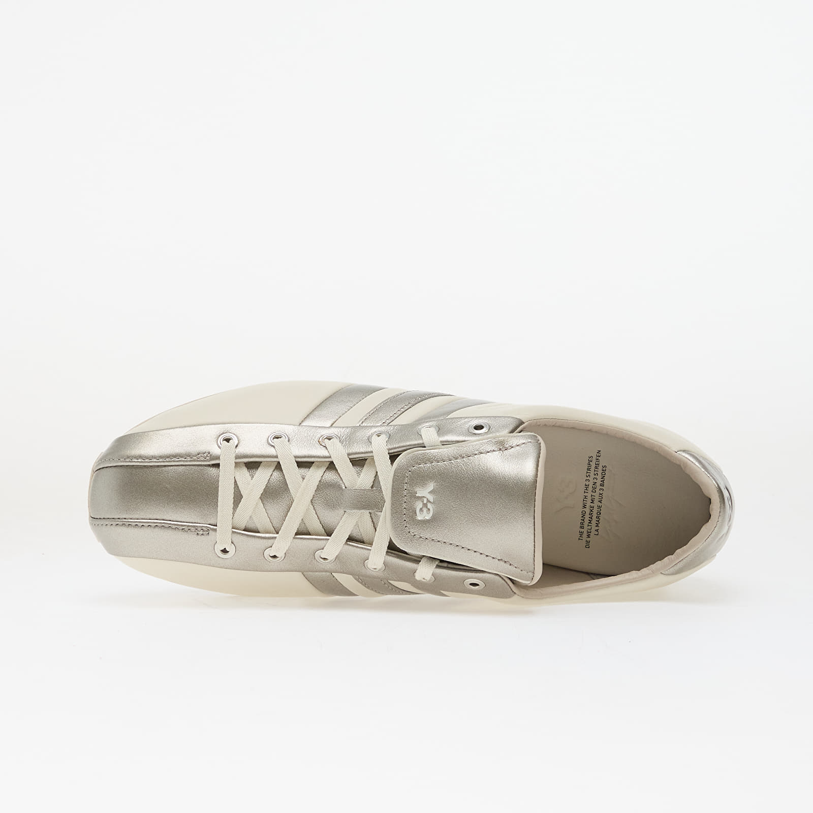 Men's shoes Y-3 Field Off White/ Silver Met./ Aluminum