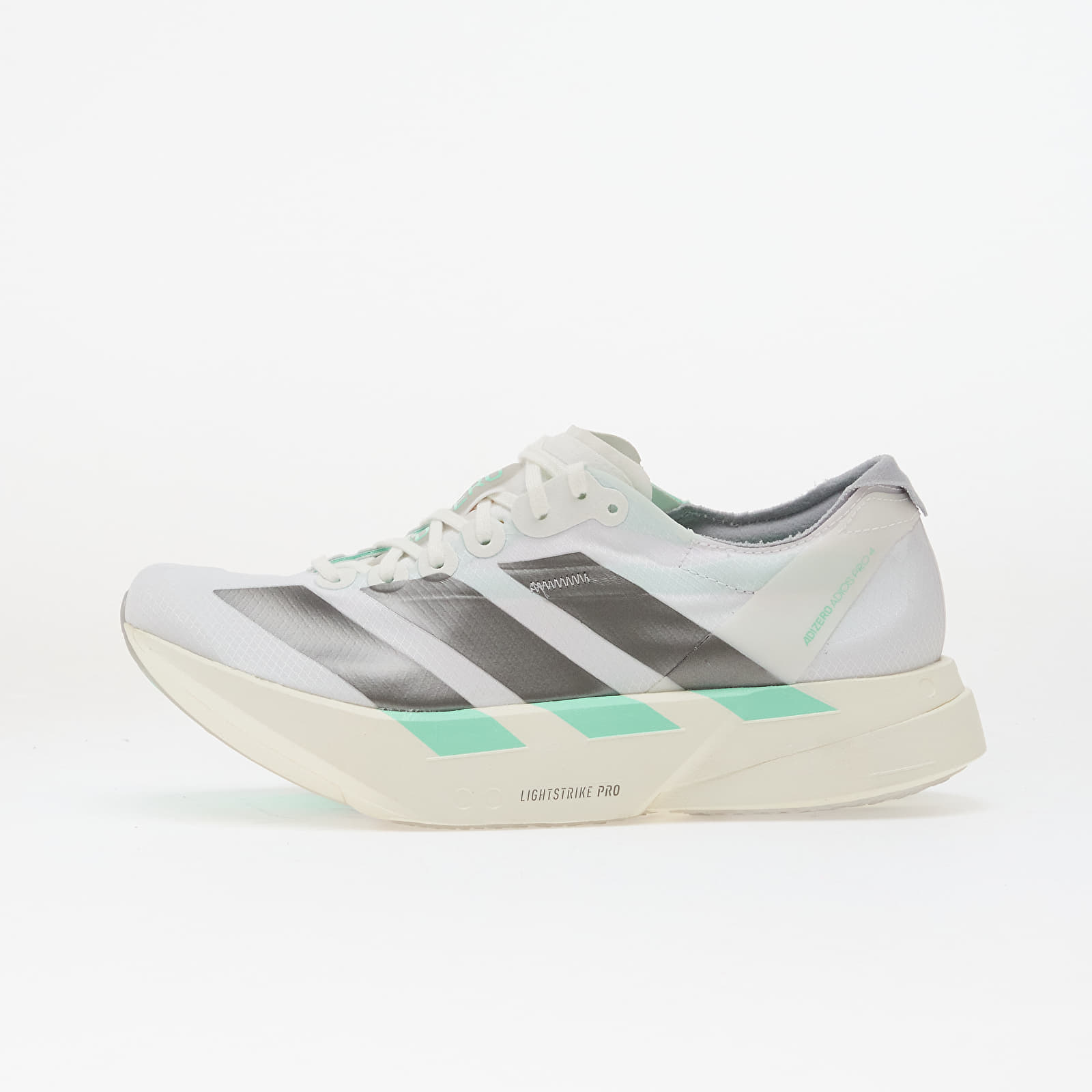 Women's shoes adidas Adizero Adios Pro 4 Ftwr White/ Iron Met./ Pulse Mint