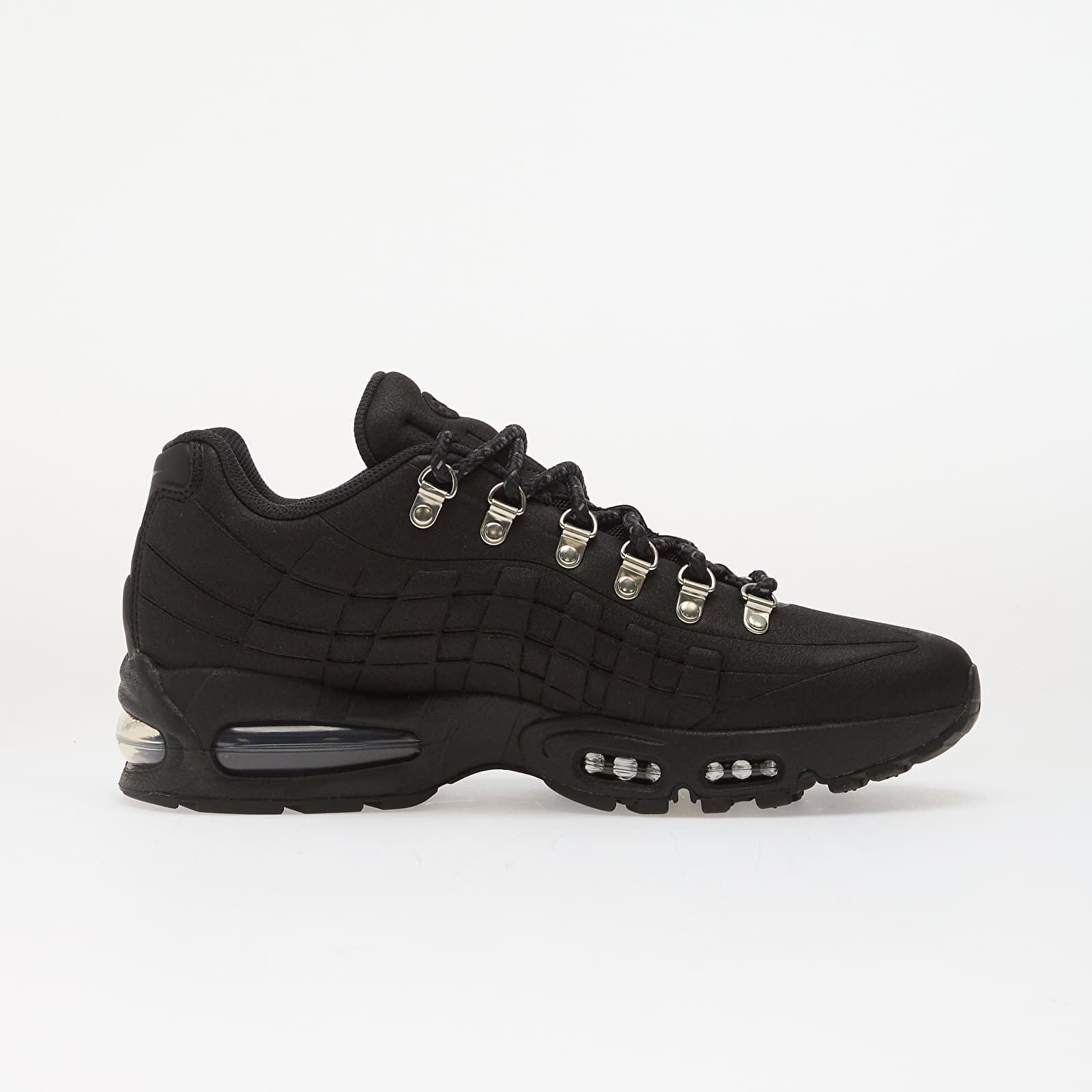 Мужская обувь Nike Air Max 95 Big Bubble "I-95" Black/ Black-Off Noir-Metallic Silver