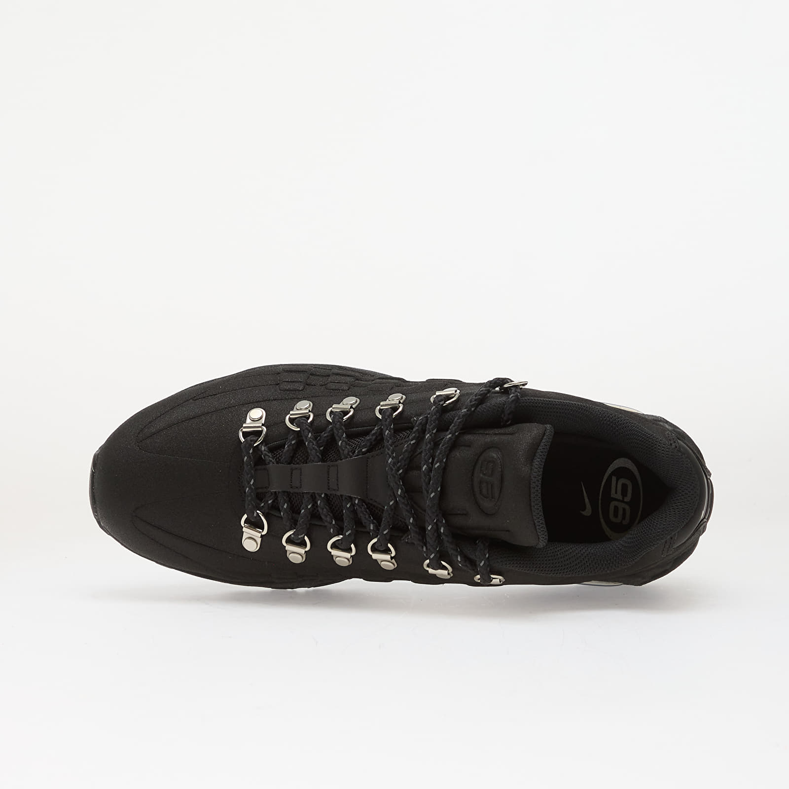 Мужская обувь Nike Air Max 95 Big Bubble "I-95" Black/ Black-Off Noir-Metallic Silver