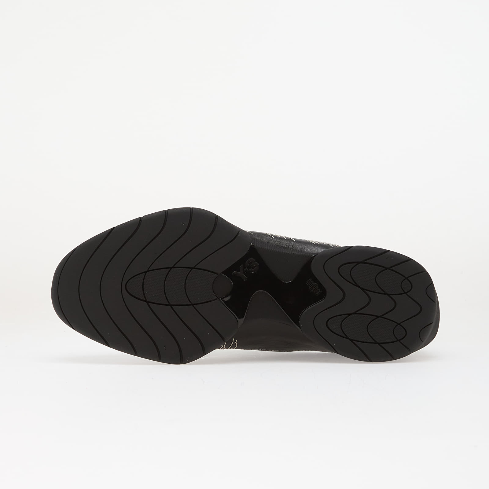 Men's shoes Y-3 Regu Embroidery Black/ Aluminum/ Off White