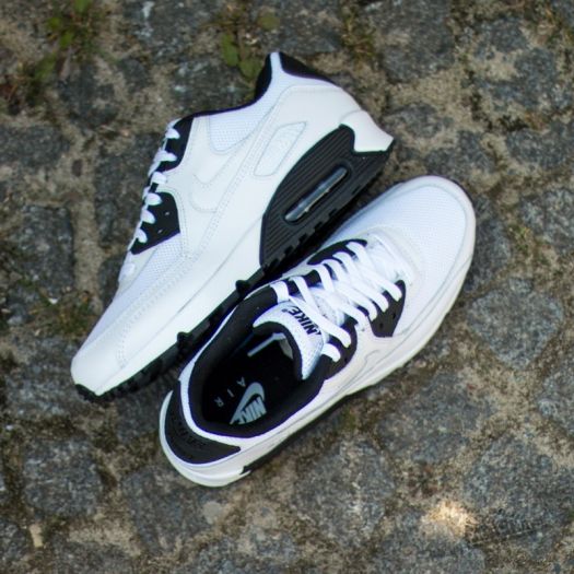 Nike air max 90 essential branco com preto cheap
