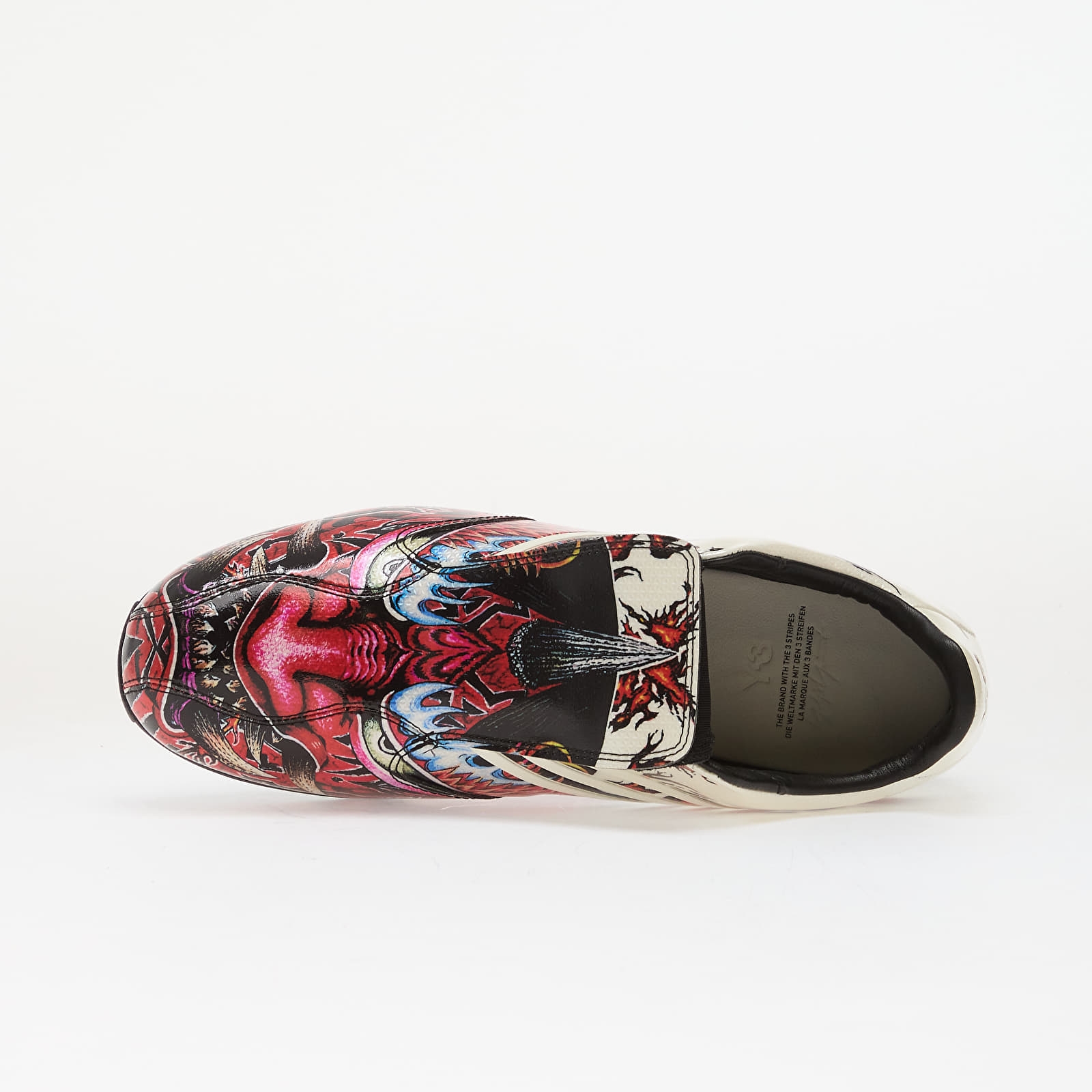 Men's shoes Y-3 F50 Tunit Black/ Off White/ Active Maroon