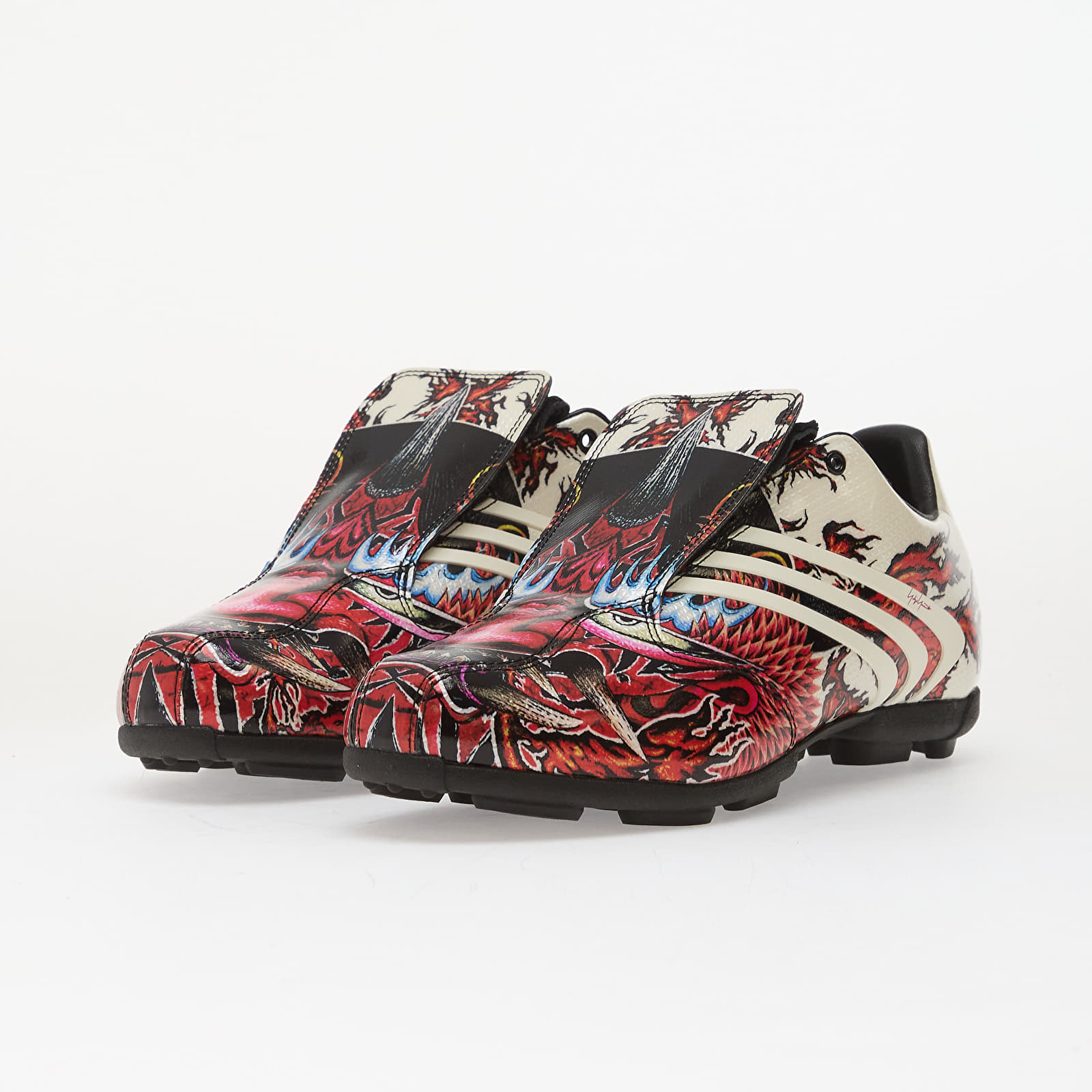 Men's shoes Y-3 F50 Tunit Black/ Off White/ Active Maroon