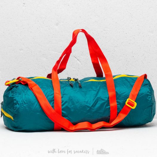 Bags backpacks Nike ACG Packable Duffle Bag Geode Teal Geode Teal Habanero Red Footshop
