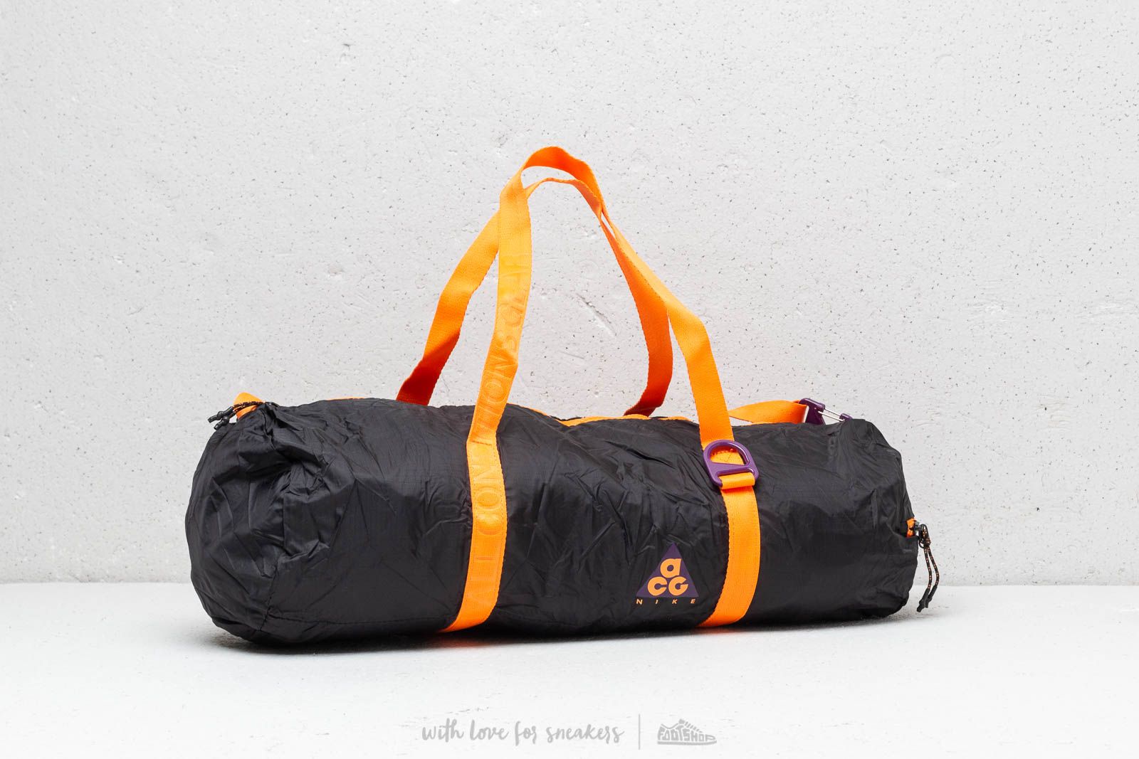Bolsos y mochilas Nike ACG Packable Duffle Bag Purple/ Black