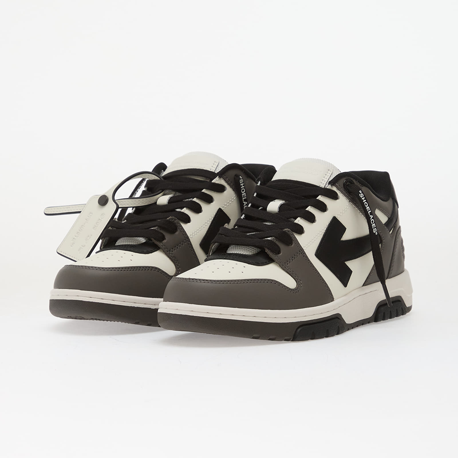 Чоловіче взуття Off-White Out Of Office Dark Grey/ Black