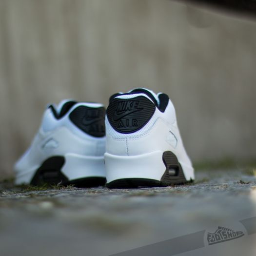 nike air max 90 white black swoosh