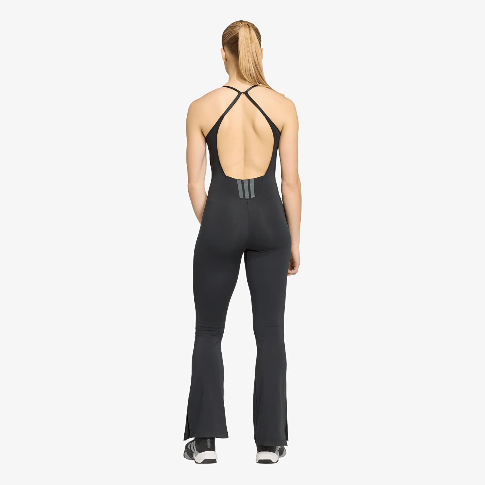 Женские комбинезоны adidas All Me Flare Onesie Black