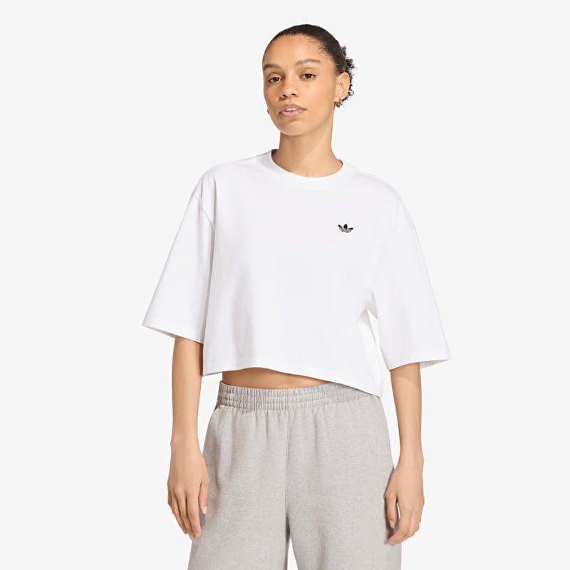 T-shirt adidas Essentials Crop T-shirt White