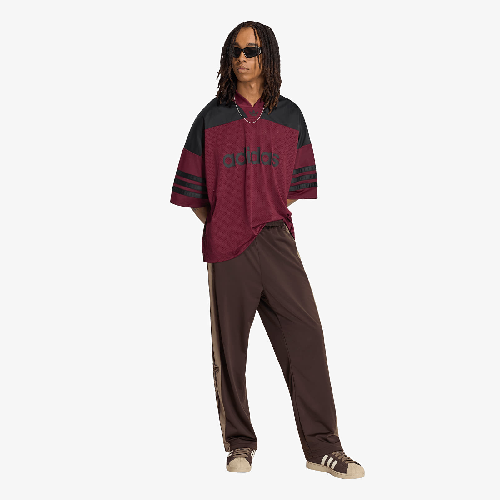 Мужские спортивные штаны adidas Adibreak Classic Track Pants Aurora Coffee