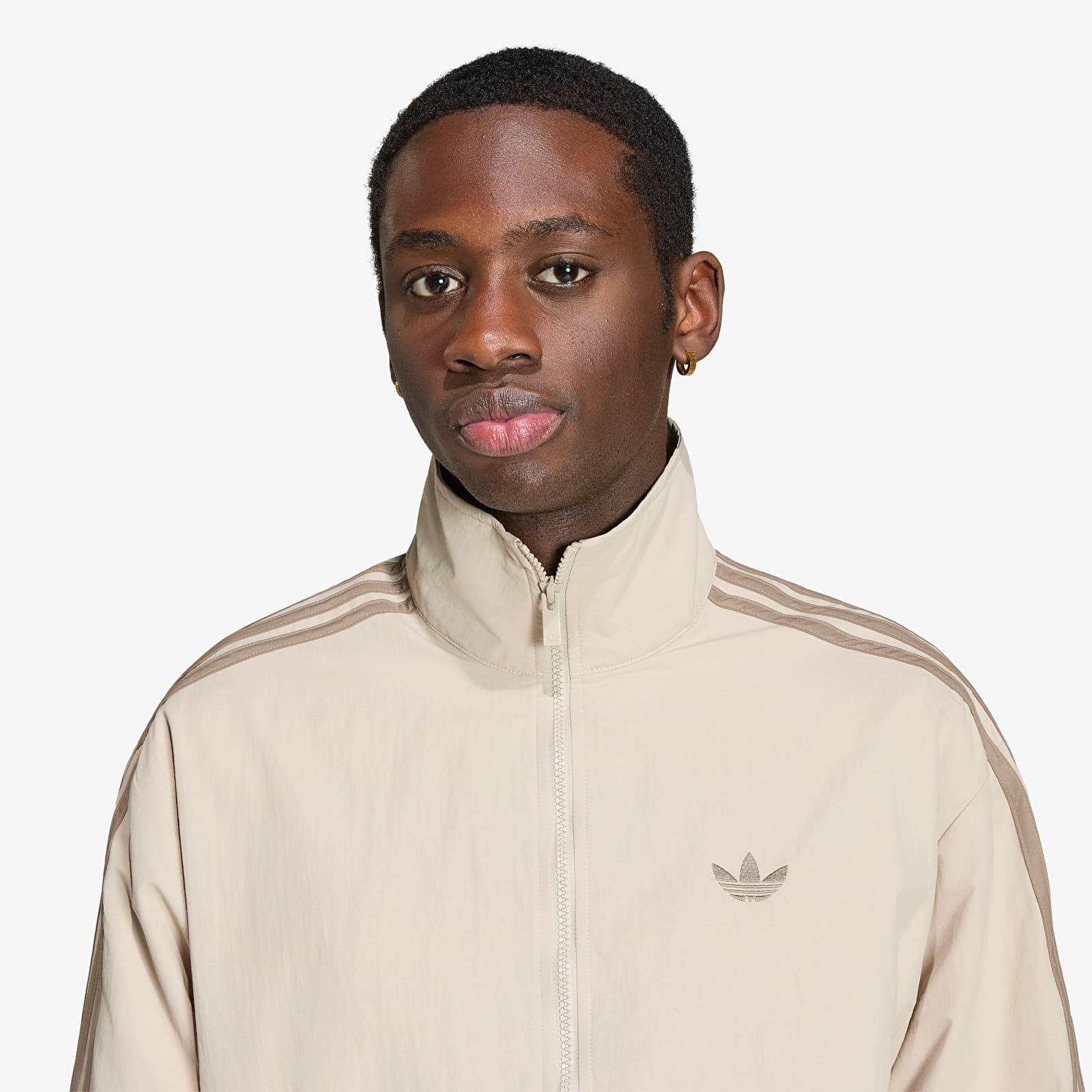 Giacche da uomo adidas Firebird Woven Track Top Khaki Three