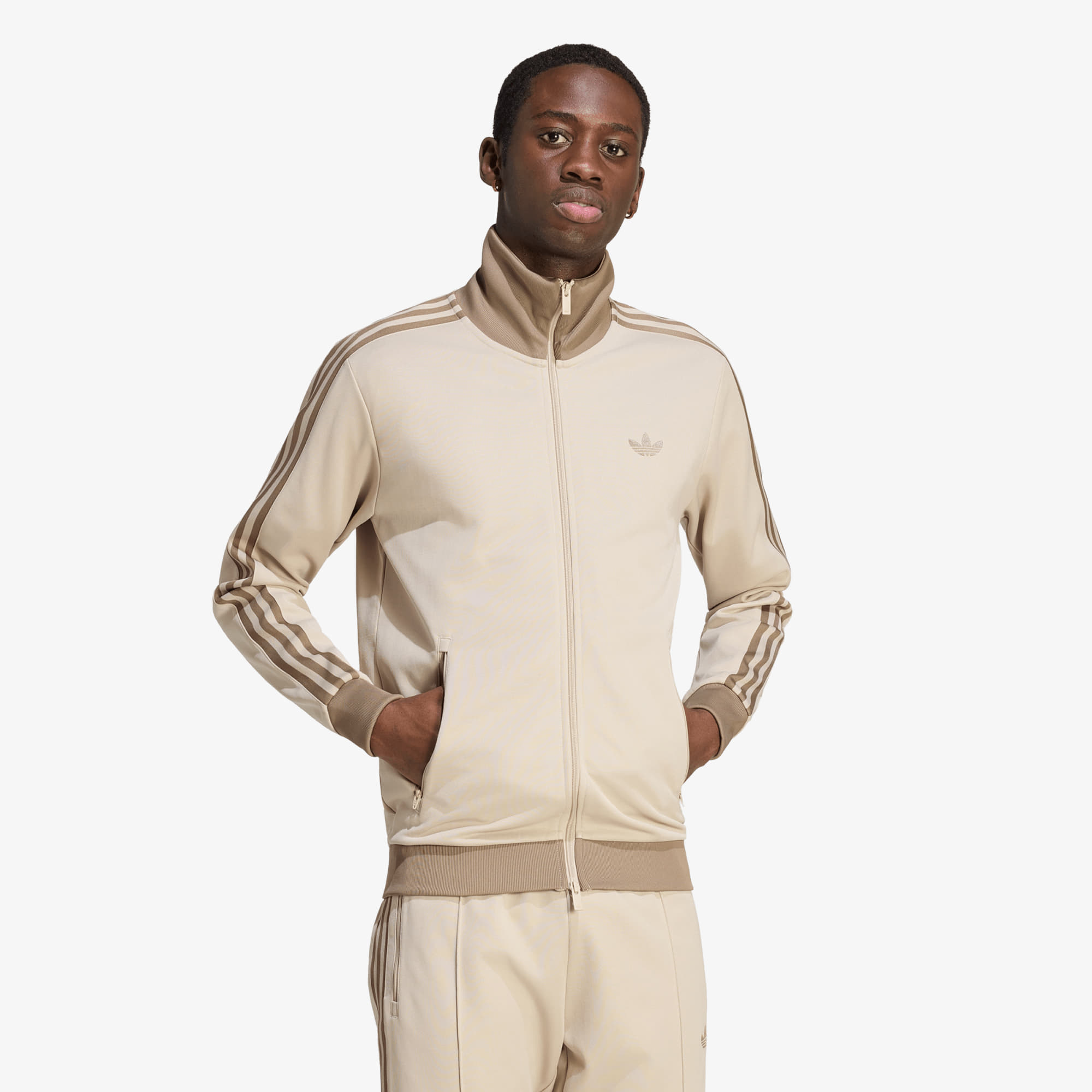 Суитшърт adidas Classic Track Top Khaki Three S