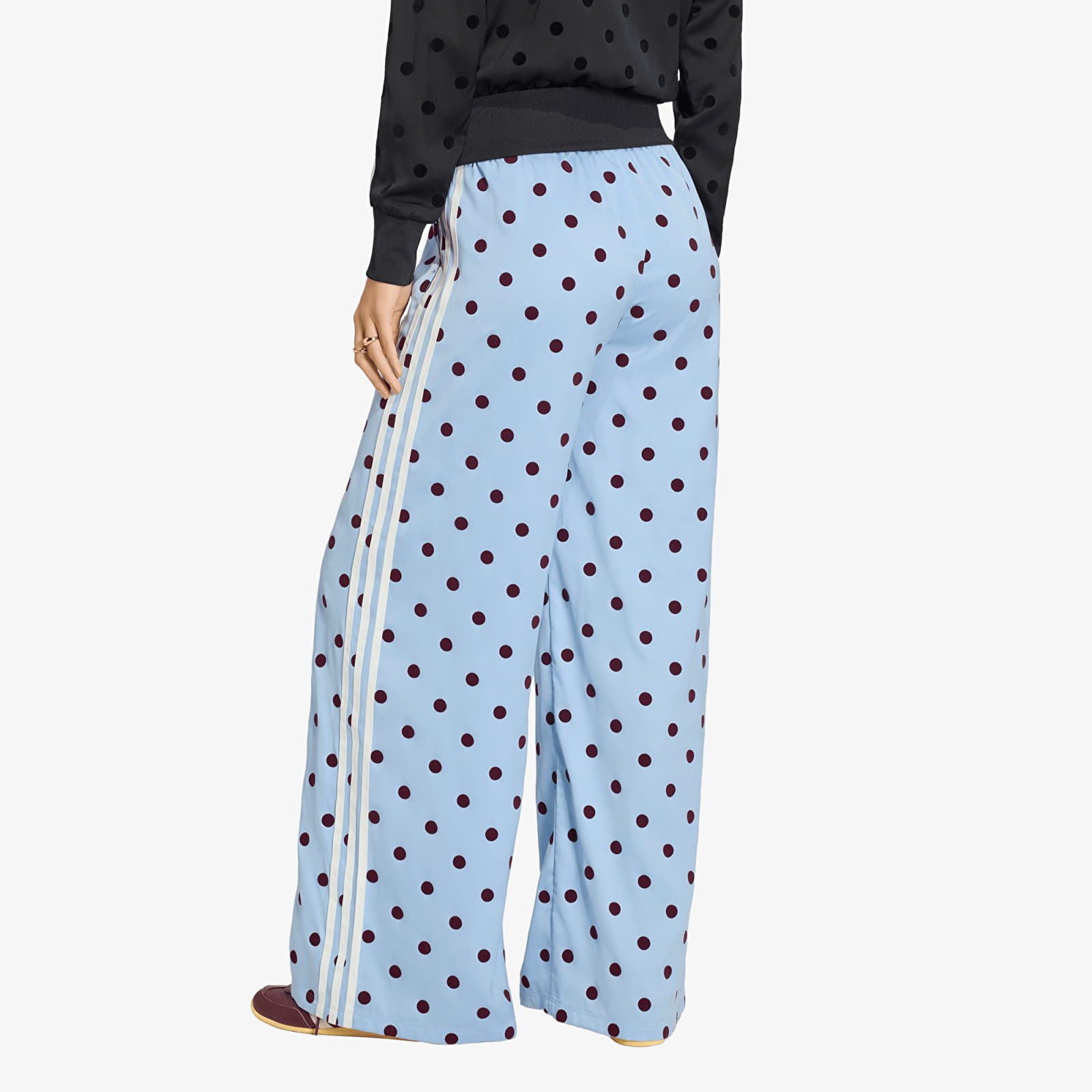 Pants adidas Wide Leg Pants Clear Sky