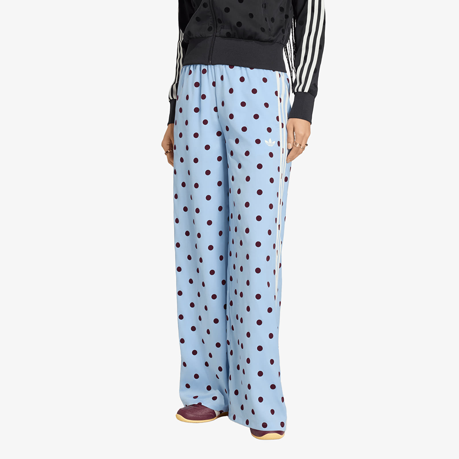 Pants adidas Wide Leg Pants Clear Sky