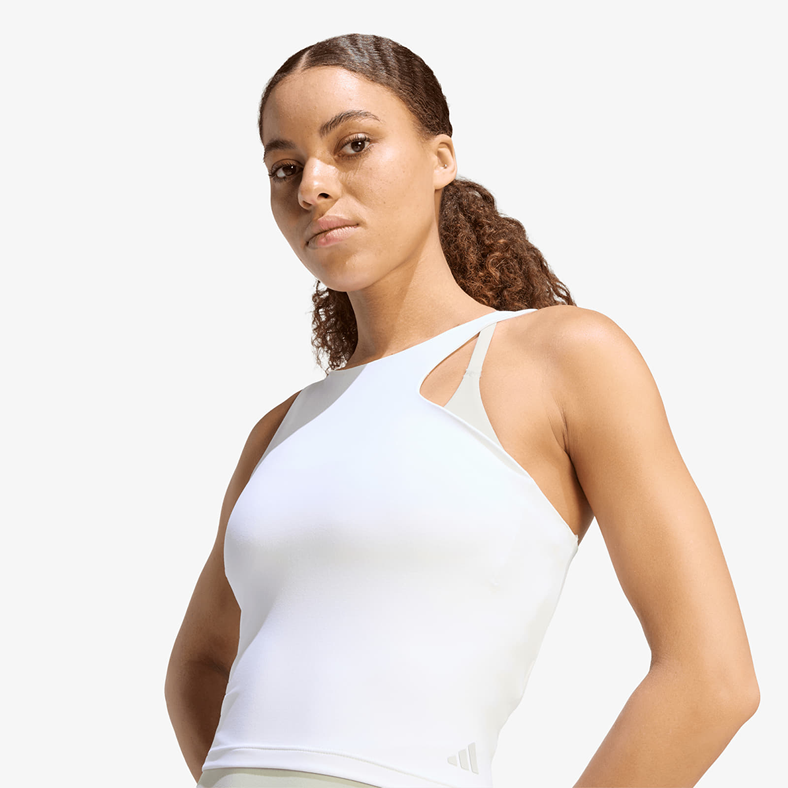 Women's tank tops adidas All Me Tank Top White