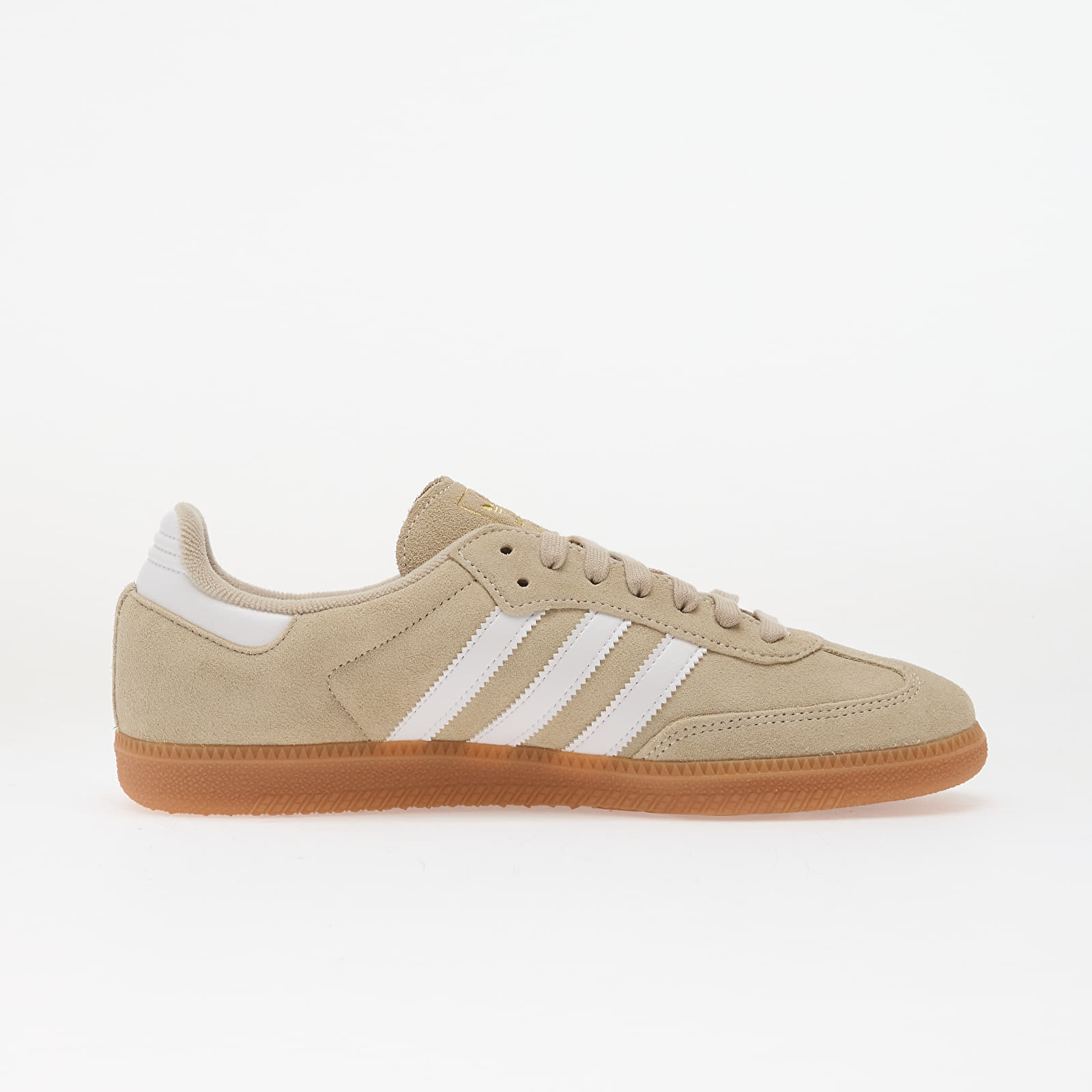 Herren Sneaker und Schuhe adidas Samba OG Khaki Three/ Ftwr White/ Gum 2