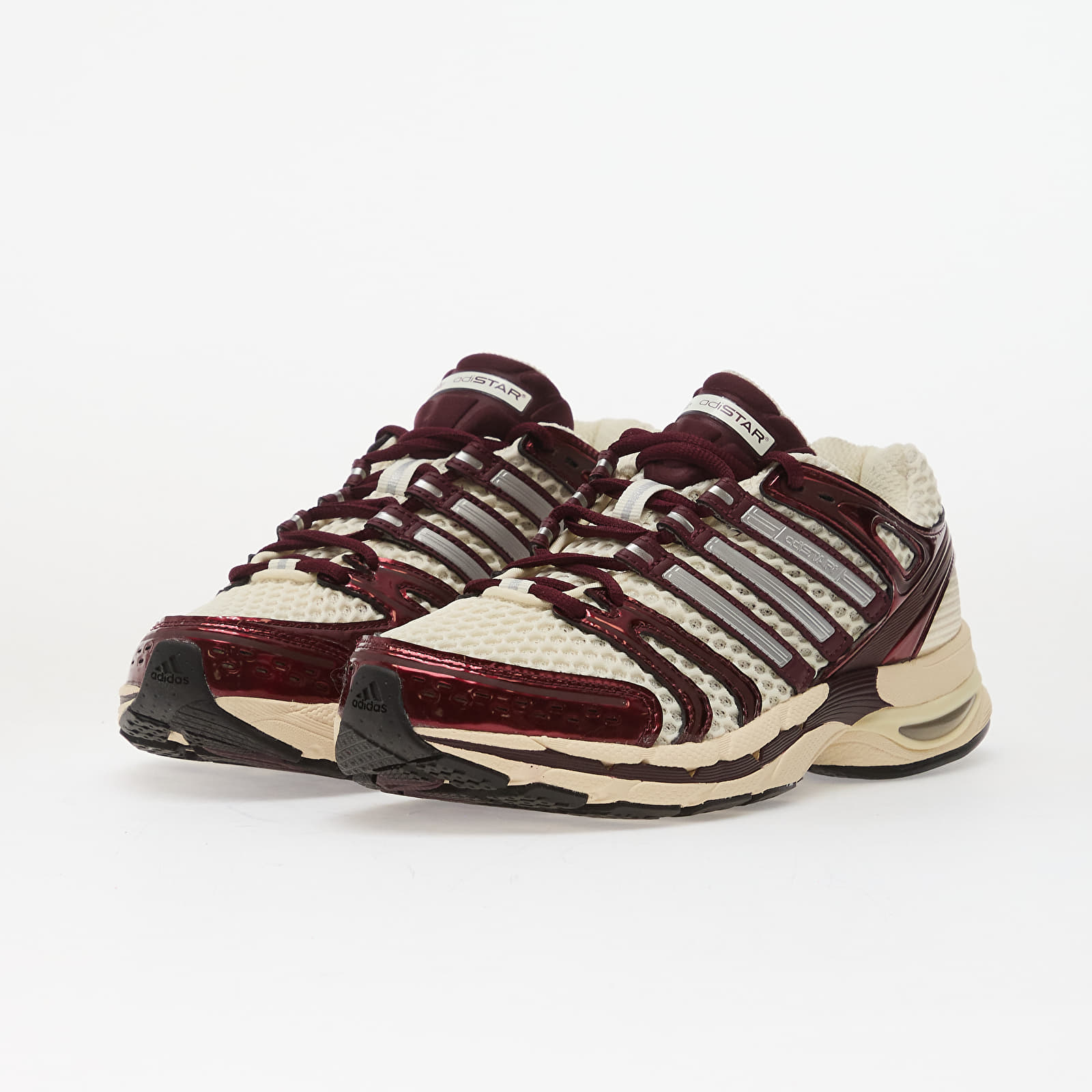 Women's shoes adidas Adistar Control 5 Cream White/ Silver Met./ Maroon