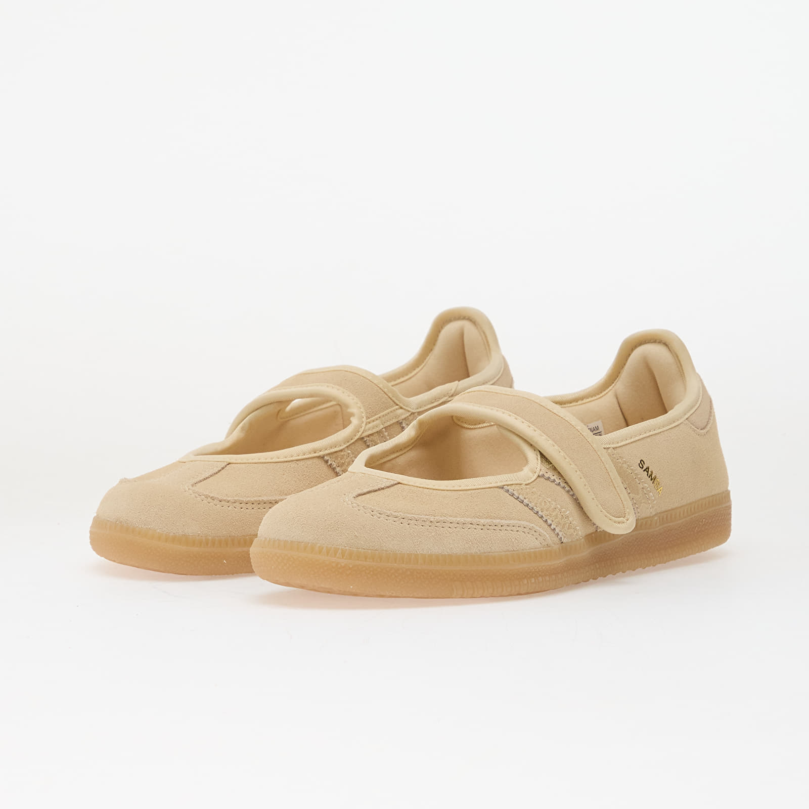Women's shoes adidas Samba Jane Sand Strata/ Sand Strata/ Gold Met.