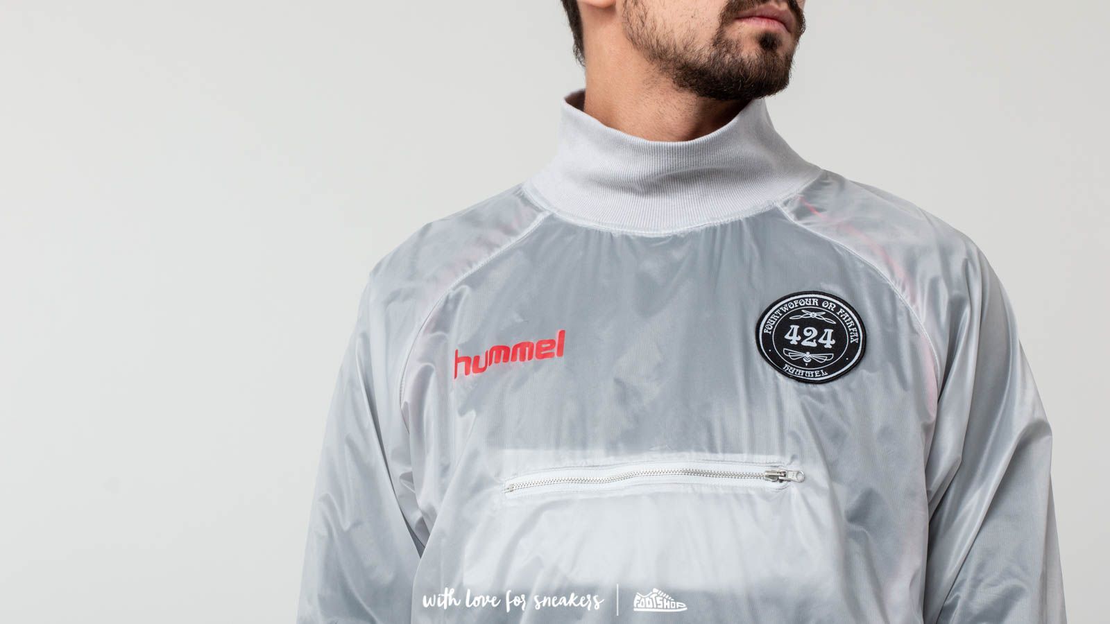 Hummel x 424 II Spray Jacket Microchip | Footshop