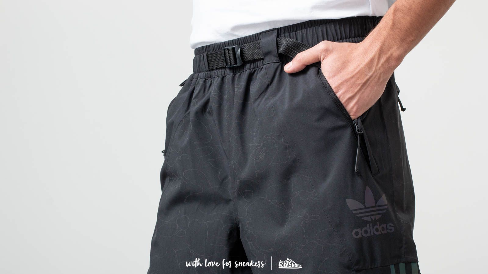 Pants and jeans adidas x BAPE Slopetrotter Pants Black Footshop