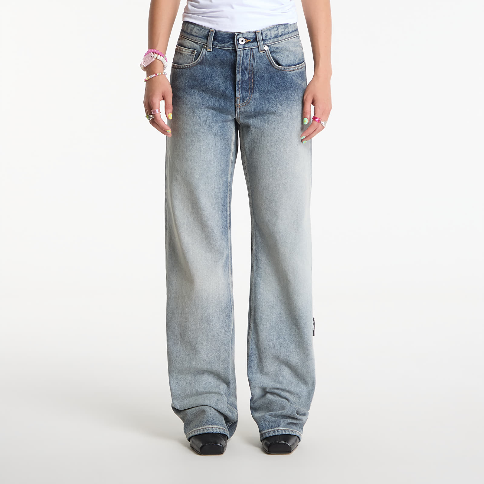 Джинси Off-White Indust Susy Denim Pants Ombre Blue