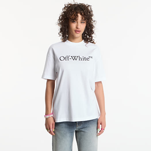 Off-White Big Logo Bookish Regular Tee White