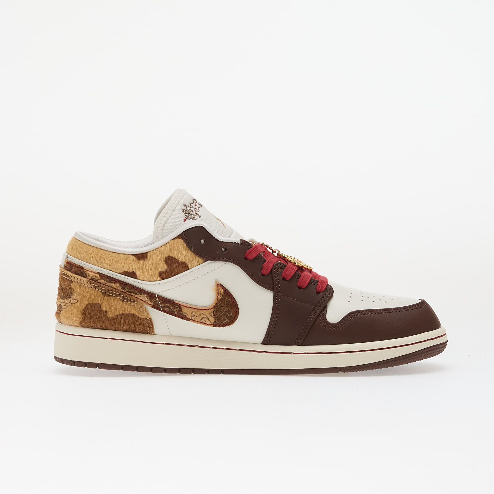 Meeste kingad Air Jordan 1 Low SE Lunar New Year Sail/ Hemp-Sail-Lt Chocolate