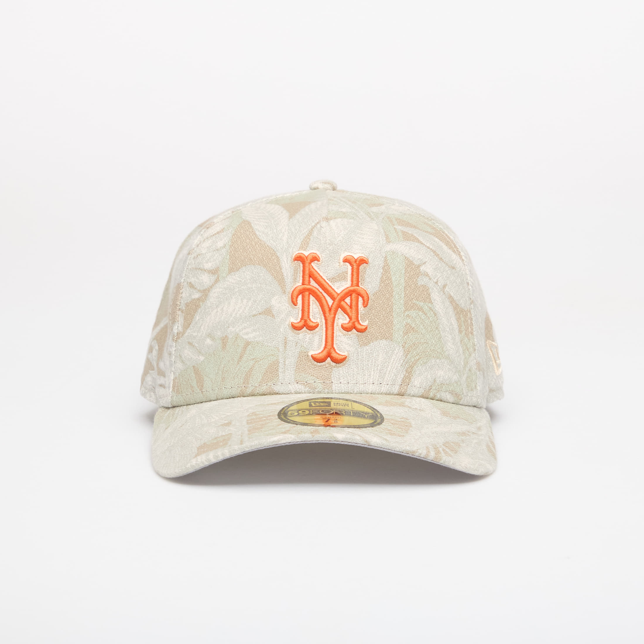 New Era 59FORTY MLB Leafy Palm New York Mets Stone 7 New Era 59FORTY MLB Leafy Palm New York Mets Stone 7