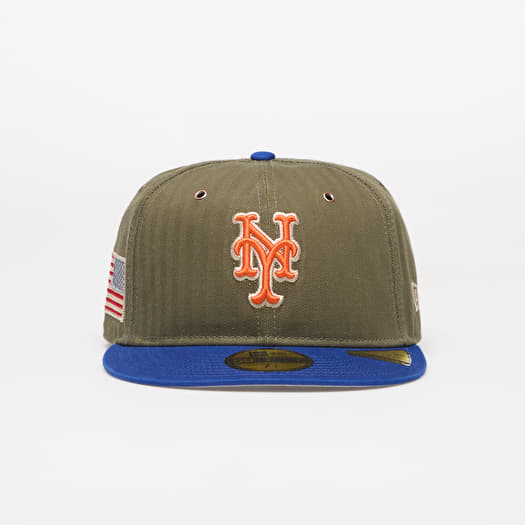 New Era 59FIFTY MLB American Herringbone New York Mets Official Team Color