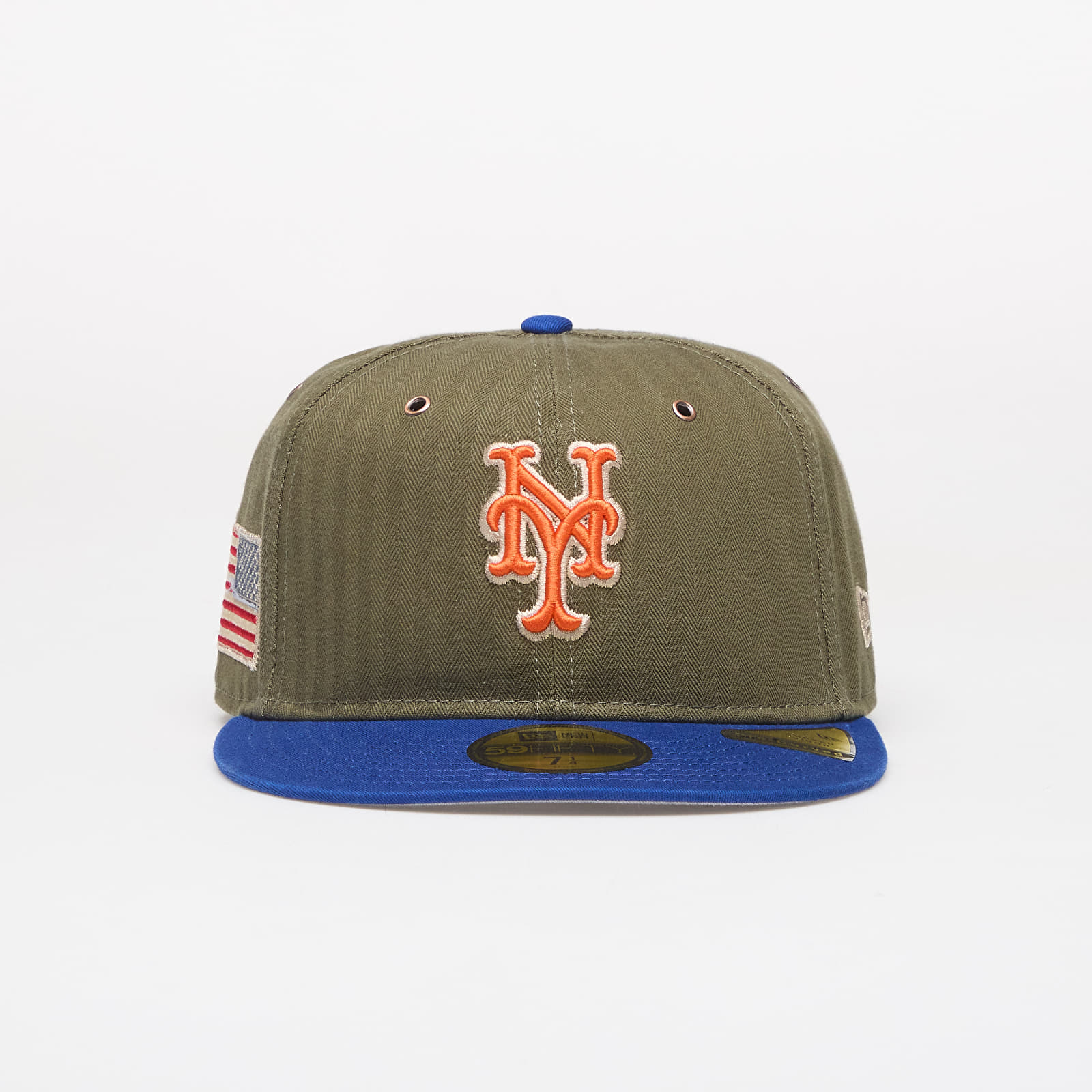 Caps New Era 59FIFTY MLB American Herringbone New York Mets Official Team Color