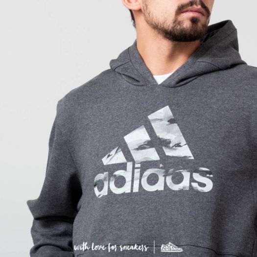 adidas x Undefeated Tech Hoodie Dark Grey Heather Footshop