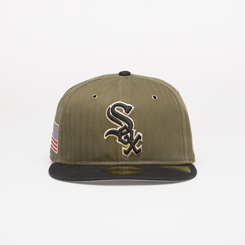 Tappo New Era 59FIFTY MLB American Herringbone Chicago White Sox Official Team Color
