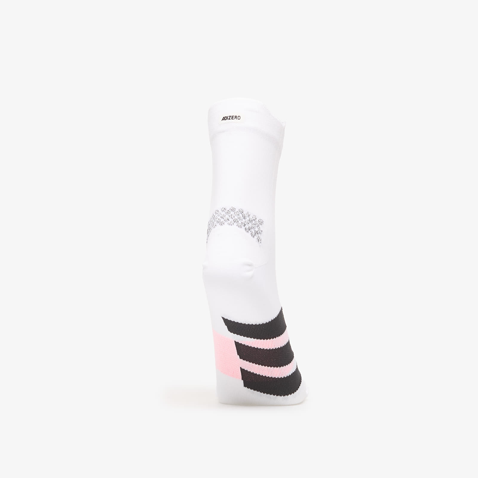 Sokid adidas Running ADIZERO Quarter Sock White/ Black